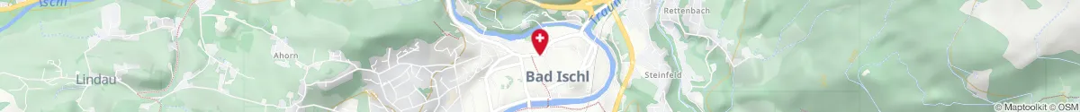 Kartendarstellung des Standorts für Kur-Apotheke in 4820 Bad Ischl